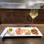 創作イタリアン Gemelli - 前菜４点盛り(゜∇^d)!!