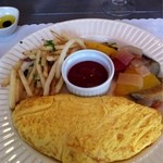 ウィークエンドブランチ - セットのオムレツ