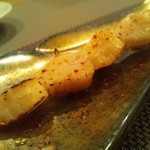 鮨 明 高勢 - 小柱串焼き