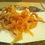 鮨 明 高勢 - 白魚から揚げ