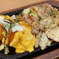 OSAKAきっちん。 東急プラザ渋谷店 - 豚平と焼きそば