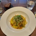 ヴィーテ - パスタ1　琵琶湖のウロリとネギのスパゲッティ　2022.6