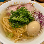 京都ラーメン 森井 - 塩 味玉ラーメン 850円