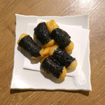 恵比寿 箸庵 - 山芋の磯辺揚げ