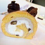 ラ・ローズ・ジャポネ - マロンのロールケーキ