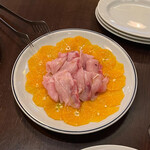 Goffo - メカジキとオレンジのカルパッチョ　