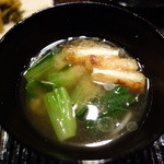 神楽坂 石かわ - お味噌汁　