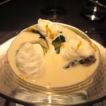 エクアトゥール - 赤穂カキとハマグリ、ホッキ貝のミキュイ　