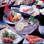 グリル五味 - 宿泊プラン料理「牡蠣御膳プラン」