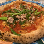 Pizzeria PariarE - タコミンチと九条ネギのマリナーラ