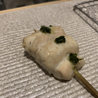 焼き鳥 茂 東桜 - しっとりレアな火入れのささみ