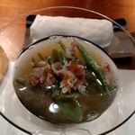 ビストロ　アギャット - 蓴菜と生ハム