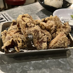 奈良駅前応援団 大分からあげと鉄板焼 勝男 - 