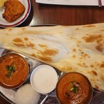 GAJUR - 2種盛カレーセット（1,100円）