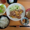 はつ味 - 日替わり定食A（ジャガイモと豚肉炒め）