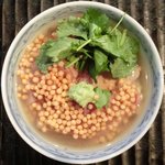 銀座 水野 - お昼の会席コース 3700円 の鮪胡麻和え茶漬け