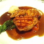 リエーブル - ポークヒレ肉のジンジャービネガーソース