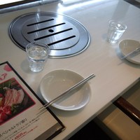 焼肉トラジ 名古屋セントラルタワーズ店 - セットされていました♫