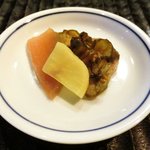 銀座 水野 - お昼の会席コース 3700円 の香の物