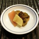 銀座 水野 - お昼の会席コース 3700円 の香の物