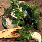 銀座 水野 - お昼の会席コース 3700円 の八寸：大地の恵み5種封じ込め