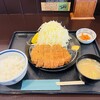 鹿児島黒豚とんかつ そうび - 料理写真:ロースカツ定食１８０ｇ　１９８０円
