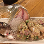 居酒屋かんなべや - 鯵のなめろう