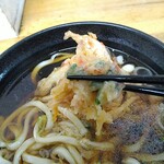 ふじ - 美味しいかき揚げです