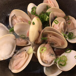 居酒屋かんなべや - アサリの酒蒸し