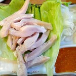 もつ焼 まるい - ガツ刺し