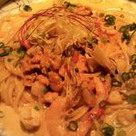 バンヤ - パスタ
      
      海鮮うにクリームパスタ