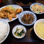 山都飯店 - 唐揚げ定食７８０円