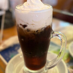 Komeda Kohi Ten - ◯ジェリコ　元祖¥650…コーヒーゼリー入りのアイスコーヒーに、ホイップが乗っているほろ苦の大人スイーツだそう♪