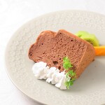 cocoa chiffon cake