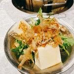 岩塩熟成ジンギスカンぼんた - 水菜とみょうがの豆腐サラダ♥