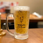 焼肉ホルモン とくちゃん - パーフェクトサントリービール