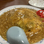 今池呑助飯店 - 天津飯７５０円