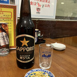 今池呑助飯店 - ビール大瓶６５０円