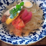 かかん - ジェノベーゼ冷麺