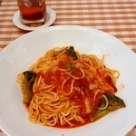 イタリアンダイニングDONA - 週替わりパスタ ベーコンとチーズのトマトソースLサイズ＋30円