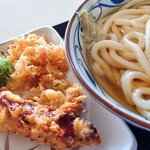 Marugame Seimen - 冷かけ（大）&かしわ天