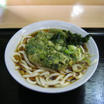 名代 富士そば - ｢春菊天うどん｣です｡
