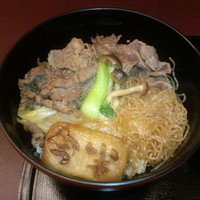 人形町今半 新宿第一生命ビル店 - 110209豪華なすき焼丼ぶり