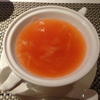 御膳房 六本木店 - 絹笠茸とフカヒレのスープ