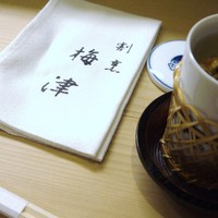 割烹　梅津 - カウンターでのセッティングです