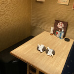 稚内海鮮と地鶏の個室居酒屋 ひなた - カーテンでも仕切ることができるプライベートな空間！！