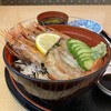 活魚料理 花惣 - 海老の漬け丼