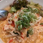 Thai Kitchen - トムヤムクンラーメン　770円　これにライス、スープ、春巻きが付きます。