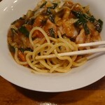 Abe chan - スタミナ冷やし_850円　麺アップ