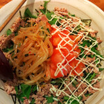 会津ラーメン 和 - ハーフ&ハーフ